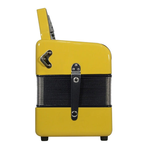 Acordeón Amarillo 31 Botones Tono De Sol Moretti Milan Gcf