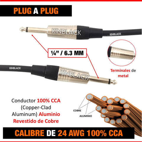 Cable Mod. Lw Gc100lu03 Proel P/instrumento 3m
