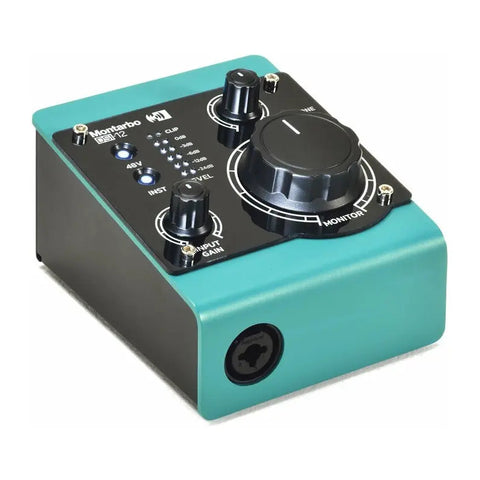 Interfaz De Audio Usb Montarbo Dsi-12 1 Canal 24bit 192khz Cian