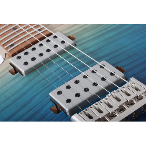 Schecter C-1 Standard Plus Lh Guitarra Eléctrica Zurda Azul Zurdo Blue