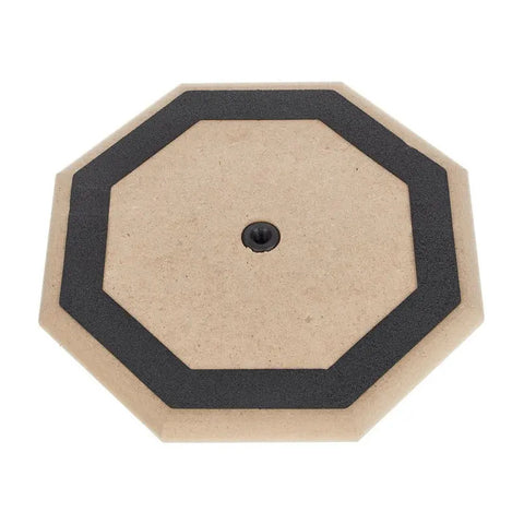 Practicador 7 PuLG Una Cara De Hule 8 Mm Evans Arf-7gm Negro