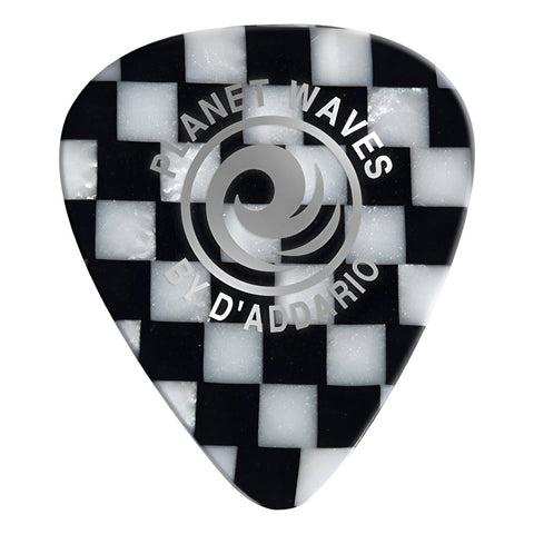 Paquete Con 10 Púas Calibre 1 Mm Planet Waves 1ccb6-10 Ajedrez