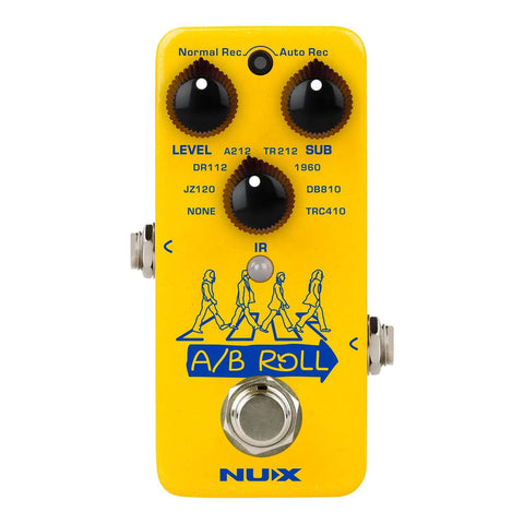 Nux Nol-1 A/b Roll  Pedal Octavador Y Looper Amarillo