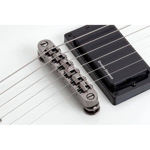 Guitarra Electrica Blanco Vintage Schecter Demon-6 Vwh Diestro Vintage White Wengué