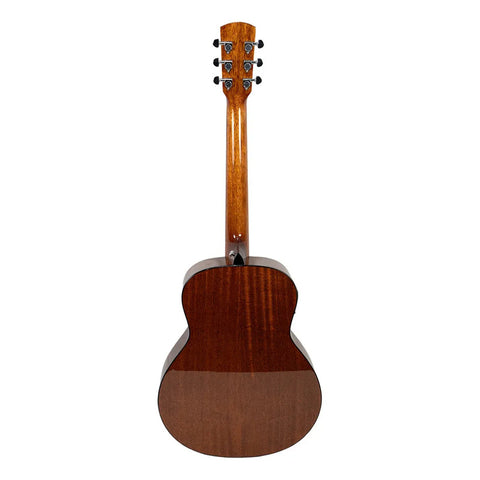 Guitarra Electroacústica La Sevillana Gs-513eq Sunburst Marrón Oscuro Diestro