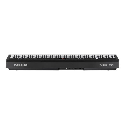 Piano Electrico 88 Teclas Martillo Ritmos Nux Npk20 Negro Negro