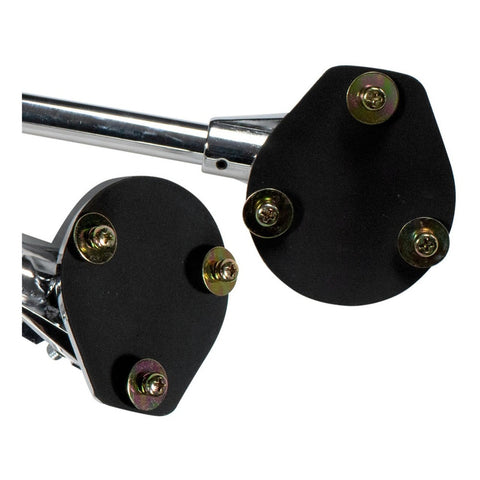 Pata Para Bombo Terminado Cromado Con Lug New Beat Nbbdsl-1a