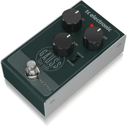 Pedal P/guitarra, Tc Electronic Gauss Tape Echo Verde Oscuro