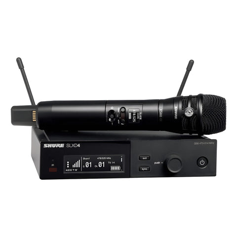 Sistema Inalámbrico Con Micrófono De Mano Shure Slxd24/k8b Negro