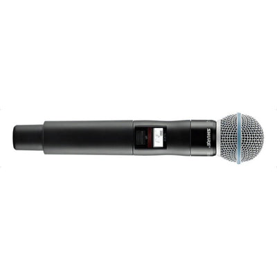 Shure Qlxd2/b58-g50 Transmisor De Mano Inalámbrico Qlxd Color Negro