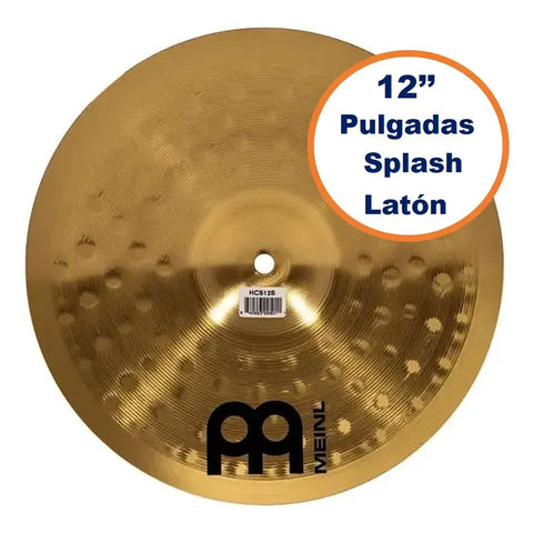 Platillo Splash Latón 12 Pulgadas Meinl Hcs12s