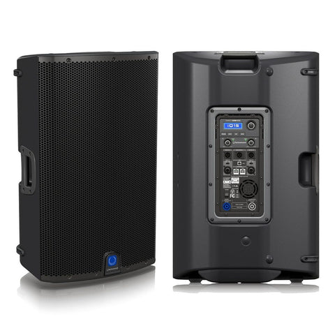 Bafle Activo 2 Vias 15in 2500w, Turbosound Iq15 Negro