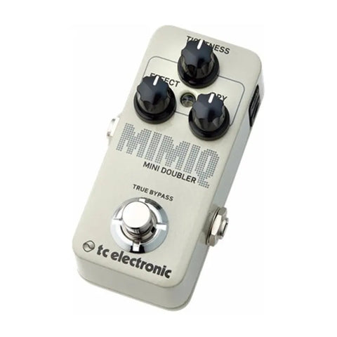 Pedal Doblador Tc Electronic Mimiq Mini Para Guitarra Eléctrica Gris