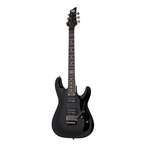 Guitarra Eléctrica Schecter C-1 Fr Sgr Negra Brillante Diapasón Palo De Rosa