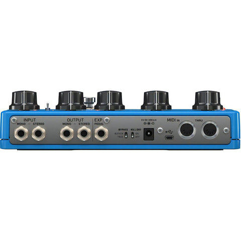 Tc Electronic Flashback 2x4 Pedal Delay Para Guitarra Color Azul