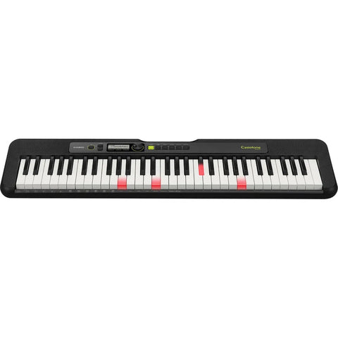 Teclado Portatil 61 Teclas Con Eliminador Casio Lk-s250 Negro