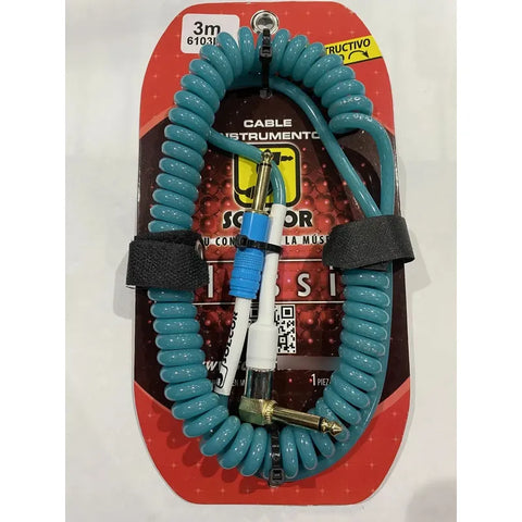 Solcor 6103r3 Cable Para Instrumento Retráctil/rizado L 3 M
