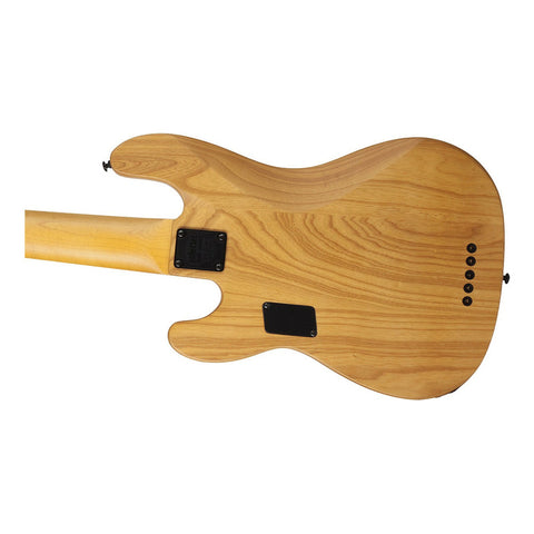 Bajo Eléctrico 5 Cuerdas Activo Schecter Model-t Session Caqui Madera