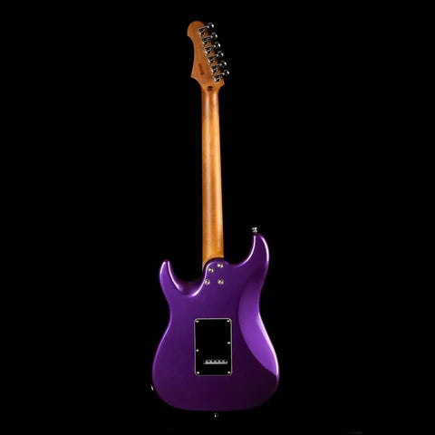 Guitarra Tipo Strato Jet Guitars Js-400 Plm R Plum Diestro Lila Palo De Rosa Violeta