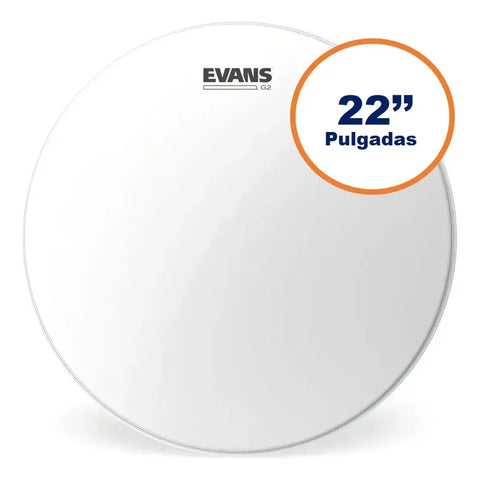 Parche Para Bombo De 22 Pulgadas Evans Bd22g2cw