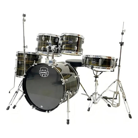 Batería Musical Mapex Cm5294ft - 5 Piezas Negro