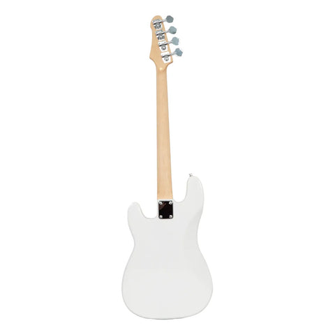Bajo Mars Eléctrico Cuerdas Mod. Pb-4 Activo Solid Blanco Diestro Blanco