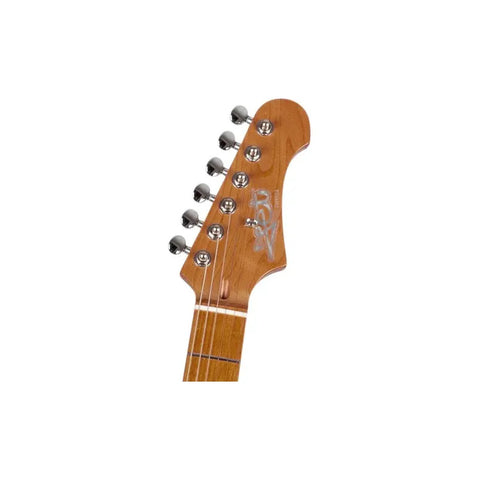 Guitarra Electrica Coral Red Jet Guitars Js400 Diestro Rojo Palo De Rosa
