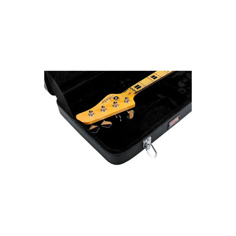 Estuche Rígido Para Bajo Gator Gwe-bass Madera Contrachapada Negro