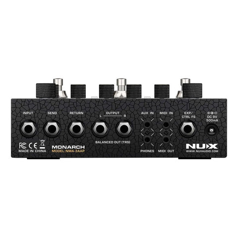 Pedal Nux Modelo Nma-3aap Amp Academy Stomp Black