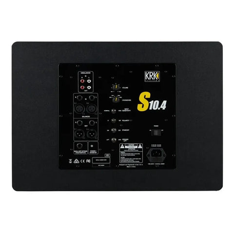 Subwoofer De Estudio Autoamplificado 10 Pulgadas Krk S10.4