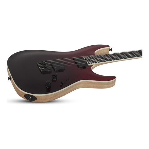 Guitarra Electrica Schecter C-1 Sls Elite Blood Burst Bdb Fresno Brillante Orientación De La Mano Diestro