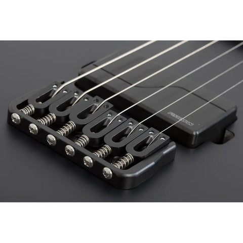 Guitarra Electrica Sólida Schecter Pt Sls Elite Evil Twin Diestro Satin Black Ébano