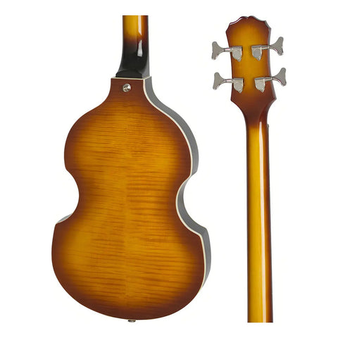 Bajo Electrico EpiPhone Viola Bass Color Sunburst Diestro 4