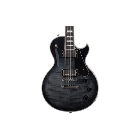 Schecter Solo-ii Custom Guitarra Eléctrica Black Burst Trans Orientación De La Mano Diestro Negro