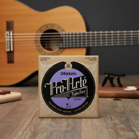 Daddarío Pro Arté Tensión Extra Alta Ej44 Cuerdas Guitarra