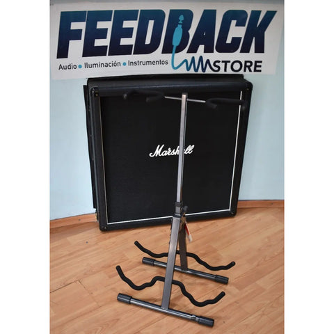 Soporte Base Para Dos Guitarras Proel Fc820 Charcoal Grey