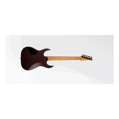 Guitarra Eléctrica 6 Cuerdas Spira Guitars S-400 Satin Wine Diestro Rojo