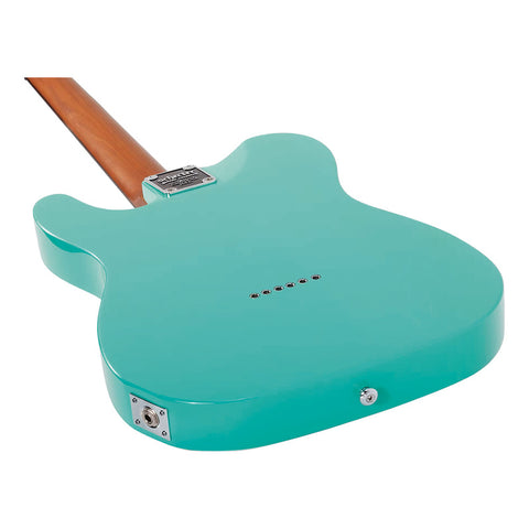 Guitarra Schecter Nick Johnston Signature Pt Atomic Green Diestro Verde Claro Maple