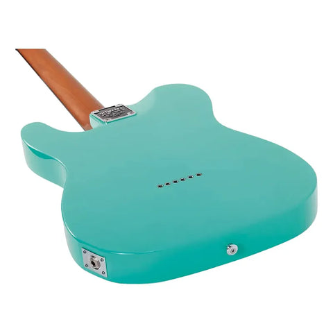 Guitarra Schecter Nick Johnston Signature Pt Atomic Green Diestro Verde Claro Maple