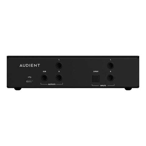 Interfaz C/sistema Correción De Habitación Audient Oria Mini Negro