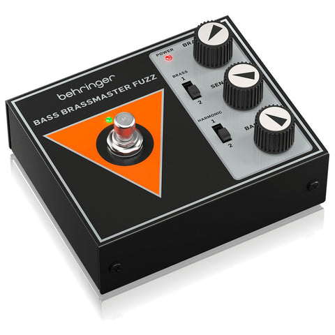 Pedal De Efectos Behringer Bass Brassmaster Fuzz Color Negro