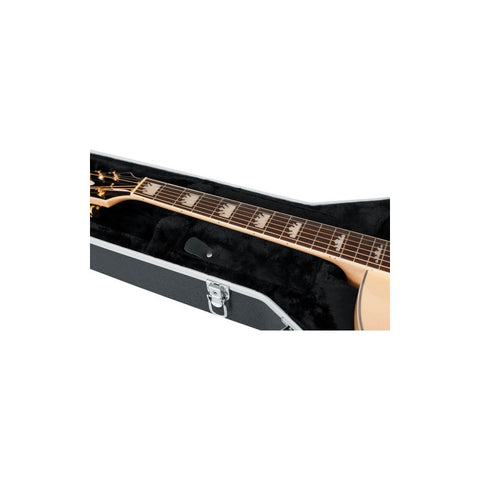 Estuche Rígido Para Guitarra Jumbo Gator Deluxe Ser Gc-jumbo
