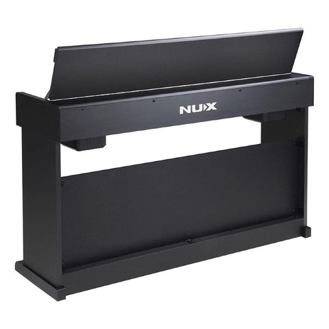 Piano Digital Elegante Con Mueble, Pedales Nux Nck-330 Negro