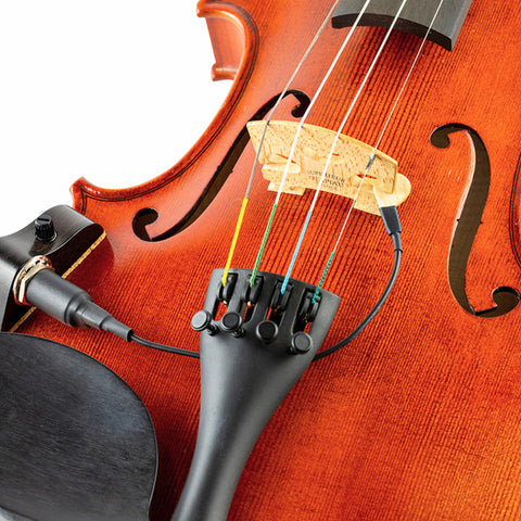 Pastilla Para Violín O Viola C/control De Volumen Kna Vv-3v Negro