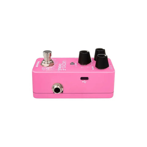 Pedal Chorus Para Guitarra Nux Nch-4 Ukiyo-e Rosa 9v Dc