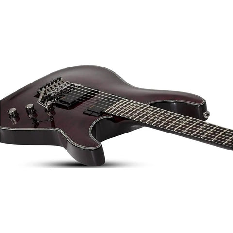 Guitarra Eléctrica Schecter Hellraiser C-1 Rojo Floyd Rose Humbucker Diestro Palo De Rosa