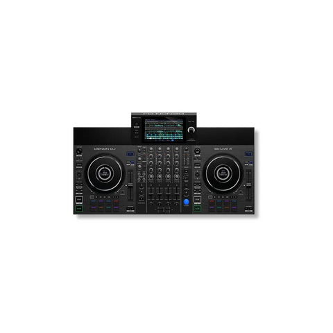 Controlador Denon Sc Live 4 Con Pantalla Tactil 4 Decks Negro