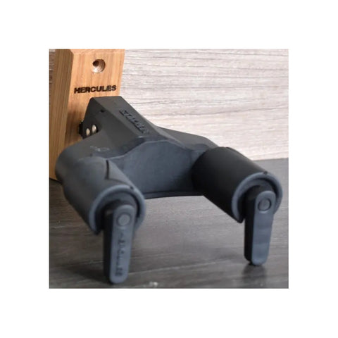 Soporte De Pared Para Guitarra O Bajo Hercules Gsp38wb Plus Negro