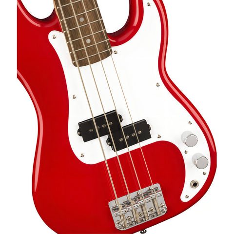 Mini Bajo Eléctrico Squier Mini Precision Bass Dakota Red