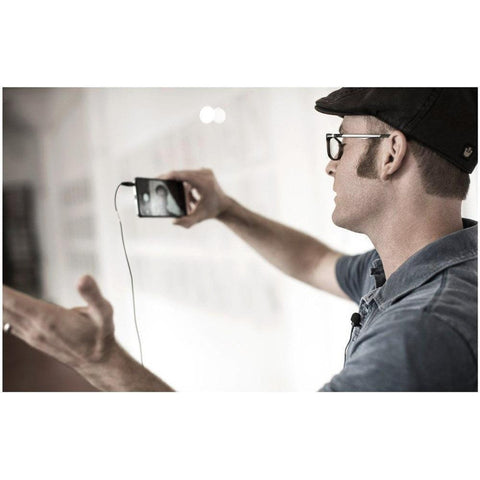 Micrófono Corbatero Shure Mvl Motiv Miniplug Omnidireccional Negro